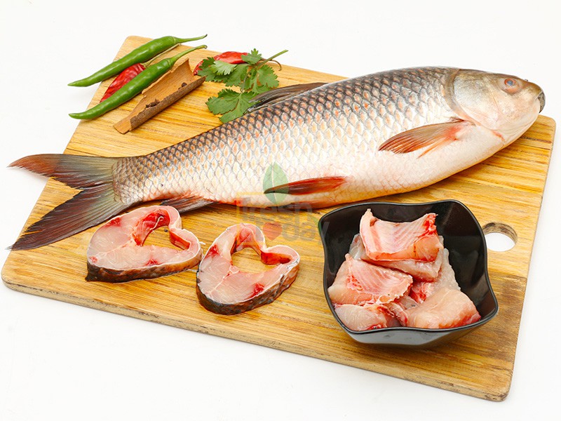 River Rui Fish Whole (Size: 5kg)  আস্ত মাছ অর্ডার করে পছন্দ মতো ফ্রি কেটে নিতে পারবেন!