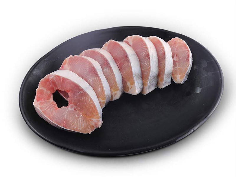 Sea Rita Fish Steaks With Head.  One of the most famous fishes in the world market having high