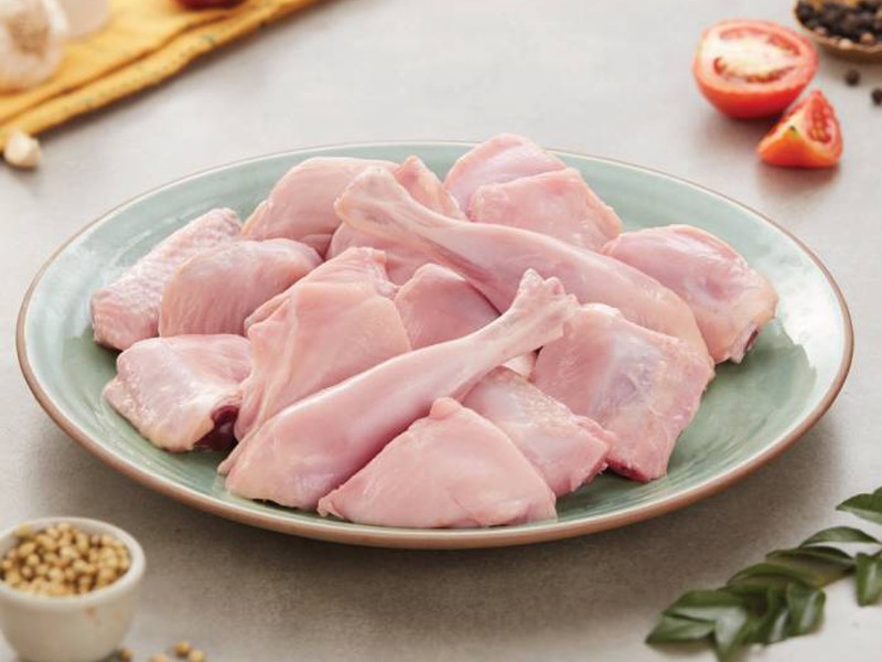 Deshi Chicken (Skinless Curry Cut)  Fresh Organic Healthy and Halal Country Chicken