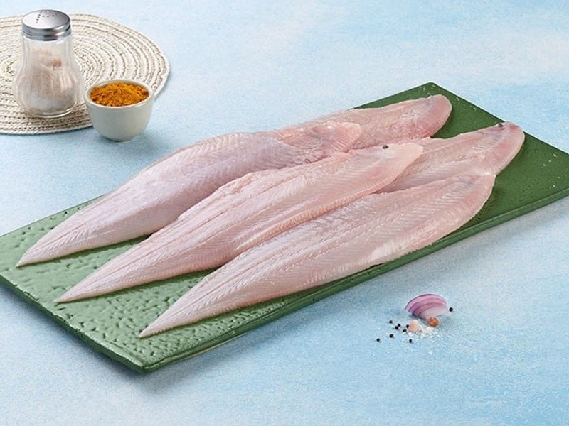 Sea Sole Fish Whole Cleaned-Skinless (Medium)