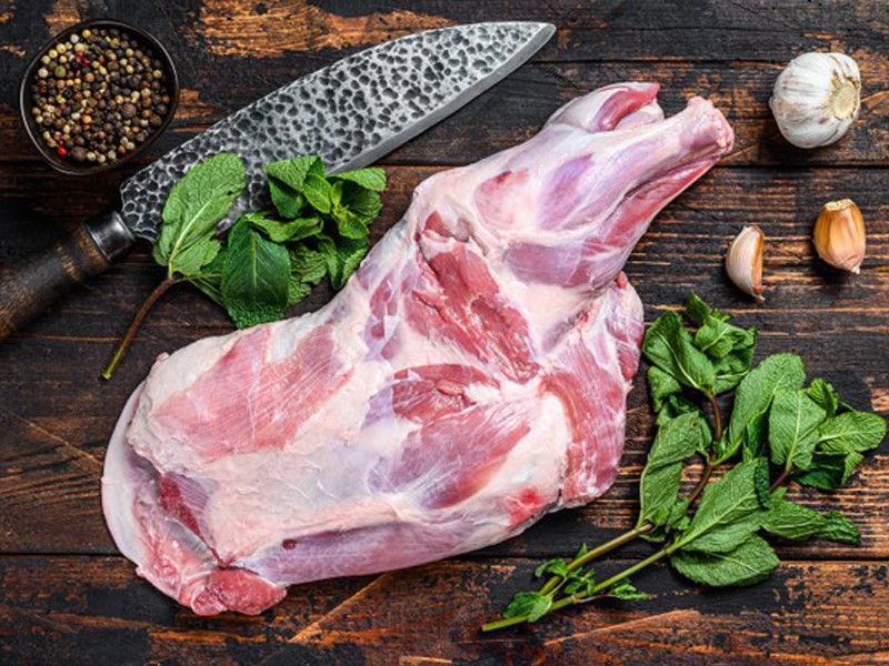 Fresh Healthy and Halal Mutton Front Leg Meat...